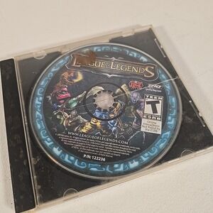 League of Legends PC Game CD Disc Only
